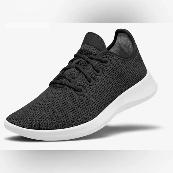 ALLBIRDS Black Tree runners sneakers size 9 - Picture 1 of 4